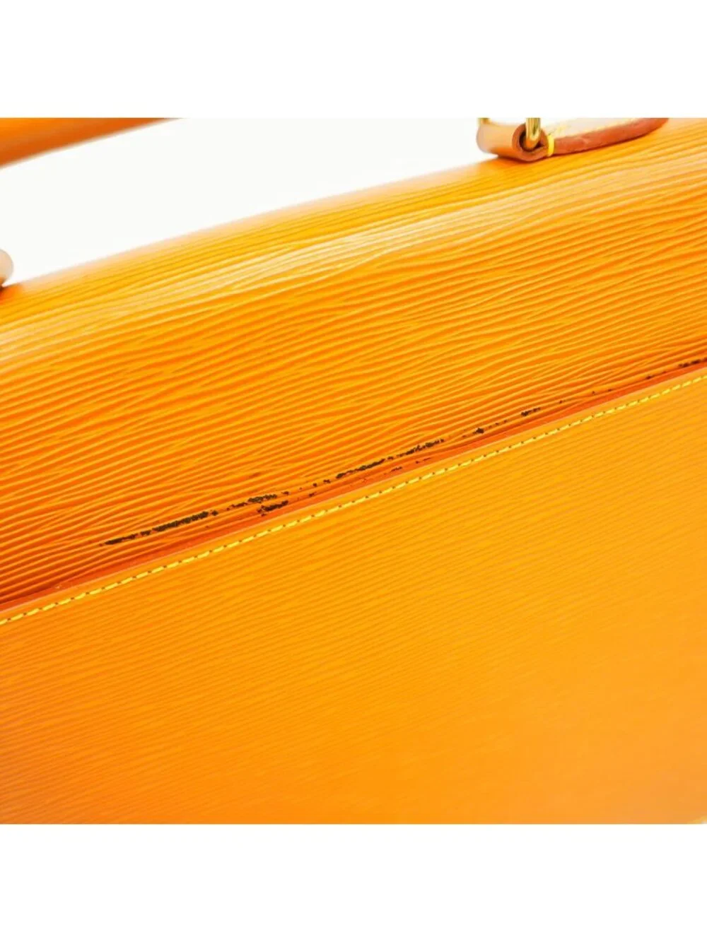 Louis Vuitton Business Bag Epi Serviette Conseil Cipango Gold